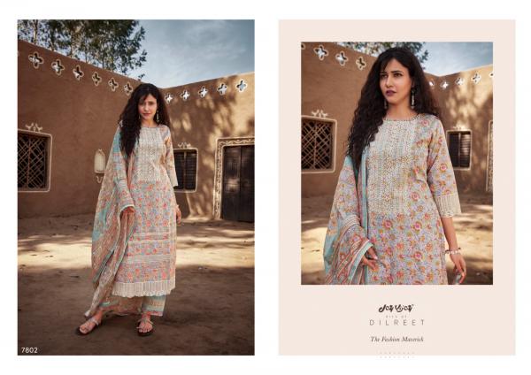 Jay Vijay Hits Of Dilreet Cotton Salwar Kameez Collection